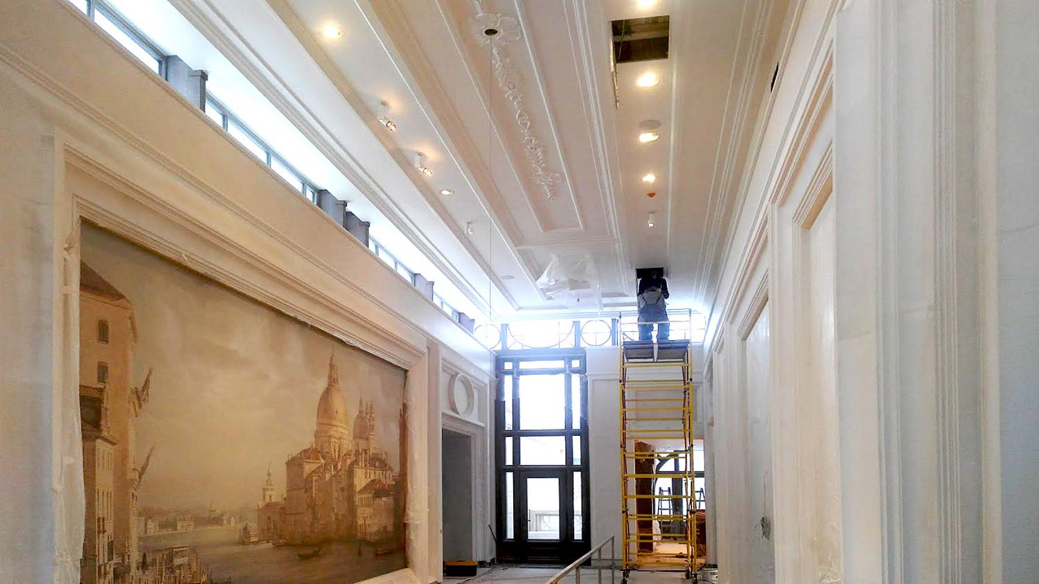 Модернизация лифтов для люстр Aladdin - кп "Стольное"