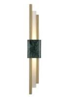 Бра Crystal Lux CARTA AP6W LED GREEN/BRASS