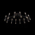 Потолочный светильник Maytoni MOD620CL-24B