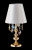 Настольная лампа Crystal Lux MERCEDES LG1 GOLD/COLOR