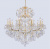 Люстра Crystal Lux ISABEL SP11 GOLD/TRANSPARENT
