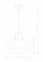 Подвесной светильник Aegon 15312S
