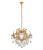 Хрустальная подвесная люстра Lumina Deco Eliza LDP 7029-6 GD