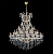 Люстра Crystal Lux HOLLYWOOD SP53 GOLD