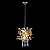Светильник подвесной Crystal Lux ROMEO SP2 GOLD D250