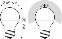 Лампочка светодиодная Elementary 53232