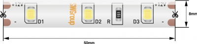 Светодиодная лента  SWG260-12-4.8-WW-65