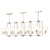 Люстры Crystal Lux NICOLAS SP12 L1600 GOLD/WHITE