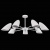 Подвесная люстра Freya Aida FR5852-CL-07-B