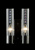 Бра Crystal Lux OTONO AP2 BLACK CHROMIUM/TRANSPARENTE