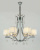 Хрустальная подвесная люстра Lumina Deco Fontenea LDP 8443-6 CHR
