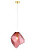 Светильник подвесной Crystal Lux NUESTRO SP1 GOLD/PINK