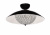 Потолочный светильник Lumina Deco Mezzaluna LDC 1578-5 BK