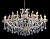 Люстра Crystal Lux HOLLYWOOD SP20+10 GOLD