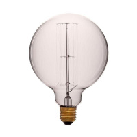 Лампа накаливания E27 60W шар прозрачный 054-027