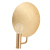 Бра Crystal Lux SUNSHINE AP1 GOLD