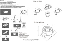 Светильник встраиваемый Crystal Lux CLT 050C1 WH-WH