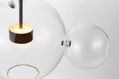 Подвесной светильник Lumina Deco LDP 6016-3+1 BK