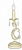 Интерьерная настольная лампа Gioia Gioia E 4.1.602 CG
