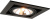 Точечный светильник Cardani Semplice A5949PL-1BK