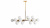 Подвесной светильник Lumina Deco Marsiada LDP 6033-16 GD