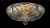Светильник потолочный Crystal Lux DENIS D400 GOLD Светильник потолочный Crystal Lux DENIS D400 GOLD