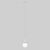 Подвесной светильник Bubble Long 50158/1 белый