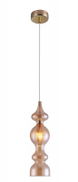 Светильник подвесной Crystal Lux IRIS SP1 A AMBER