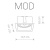 Точечный светильник Mod 9413